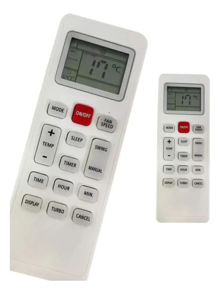 Controle Remoto Compatível Ar Condicionado Philco Ref: VC-8315 FBG-9086 LE-7294 — imagem 3 de 3
