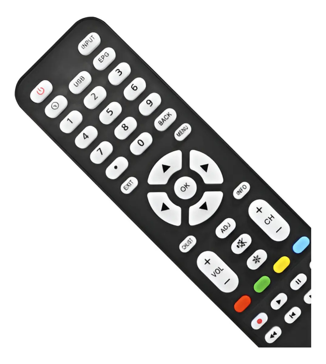 Controle Remoto Compatível com Tv Aoc Ref: Vc-8195 W-7462 FBG-8014 LE-7462 — imagem 3 de 3