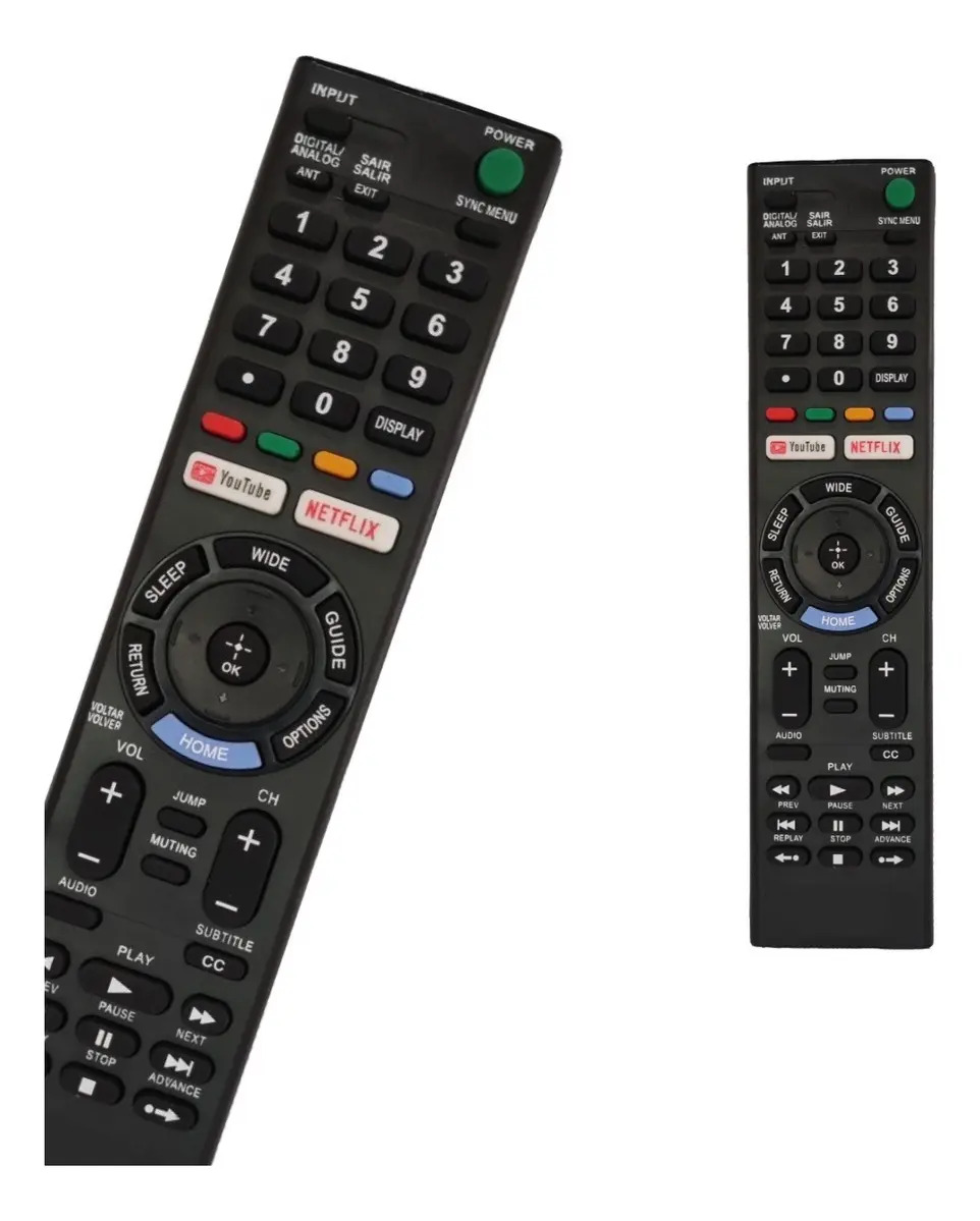 Controle Compatível Sony Kdl-50w655f Kdl-43w665f Rmt-tx300b LE-7041 FBG-9021 — imagem 3 de 3