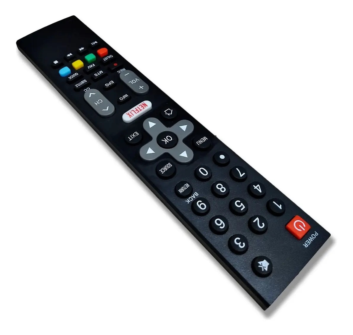 Controle Compatível Philco Smart 4k Netflix LE-7054 VC-A8222 Sky-8090 — imagem 3 de 3