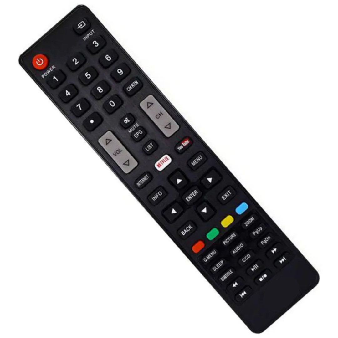 Controle Remoto Compatível Smart Tv Semp Ct-6670 — imagem 2 de 3