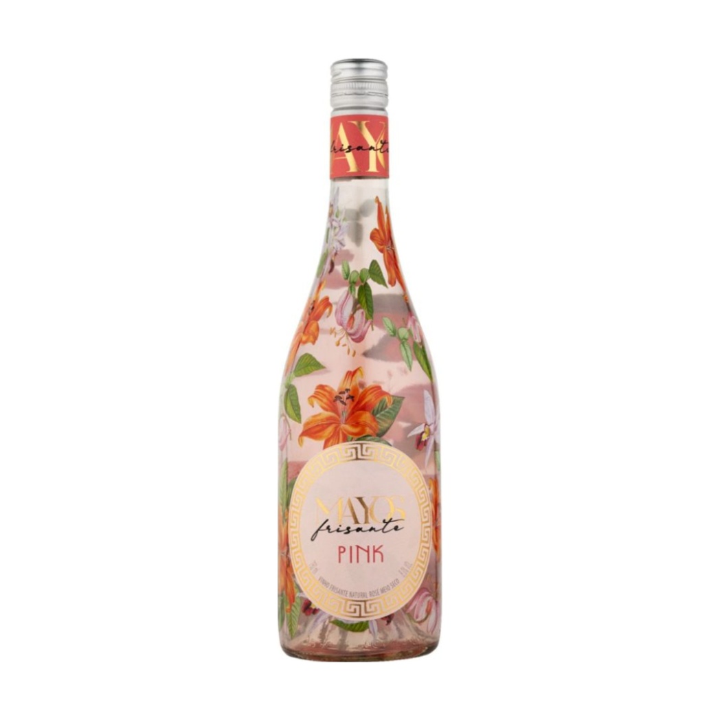 Vinho Rosé Frisante Mayos Pink 750ml