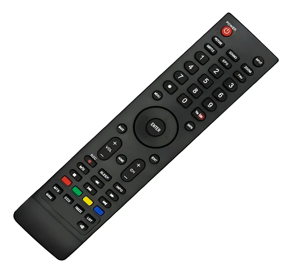 Controle Compatível Tv Semp Toshiba LE-7810 LE-7006 VC-8192 — imagem 3 de 3