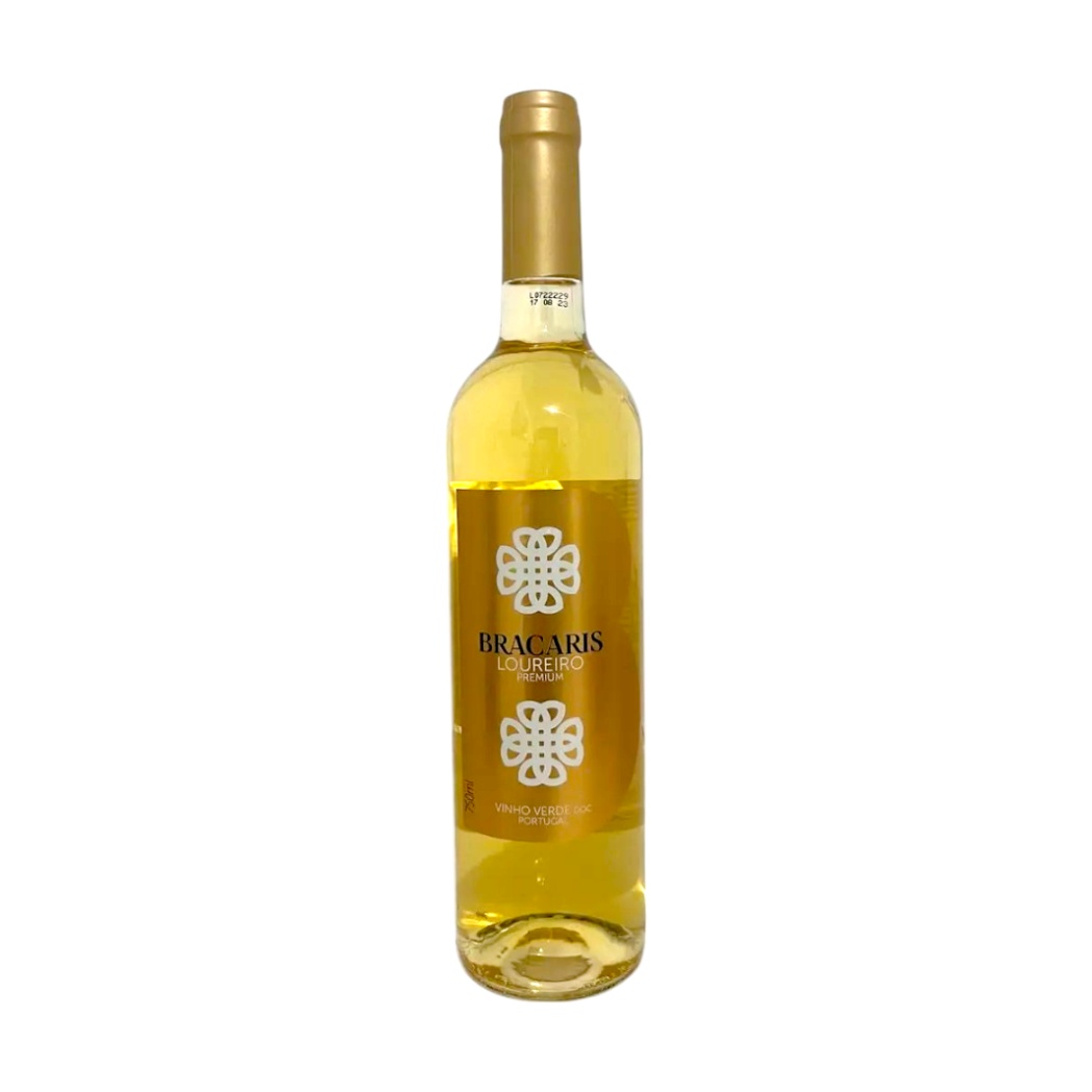 Vinho Verde Branco Português Fino Bracaris 750ml