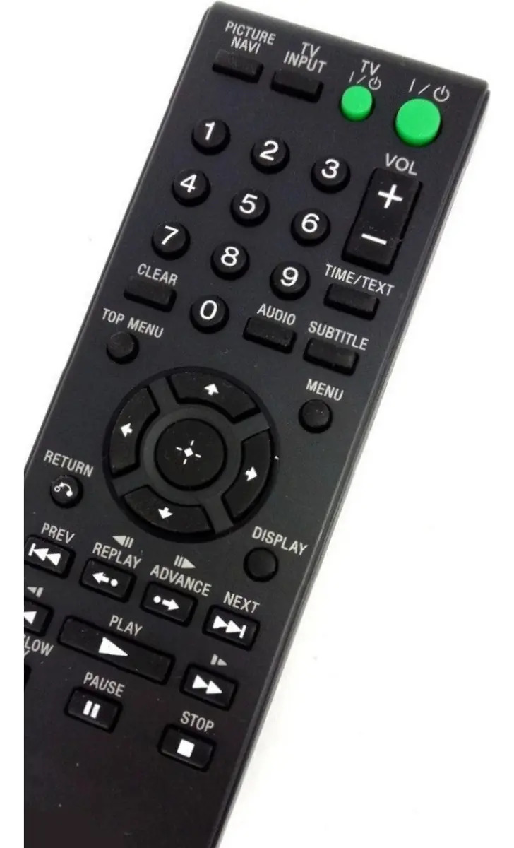 Controle Compatível Sony Dvd Dvp-sr370 VC-8087 — imagem 3 de 3