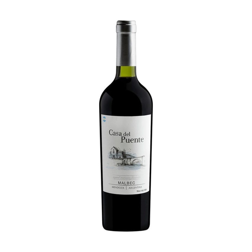 Vinho Tinto Argentino Casa del Puente Malbec 750ml