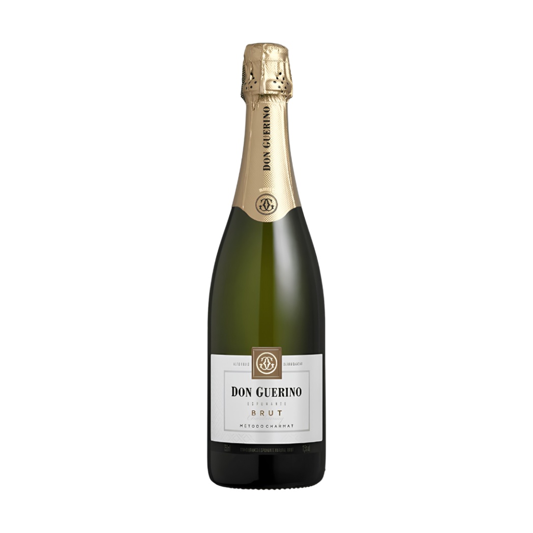 Vinho Branco Espumante Don Guerino Brut Chardonnay 750ml 11,5% Vol