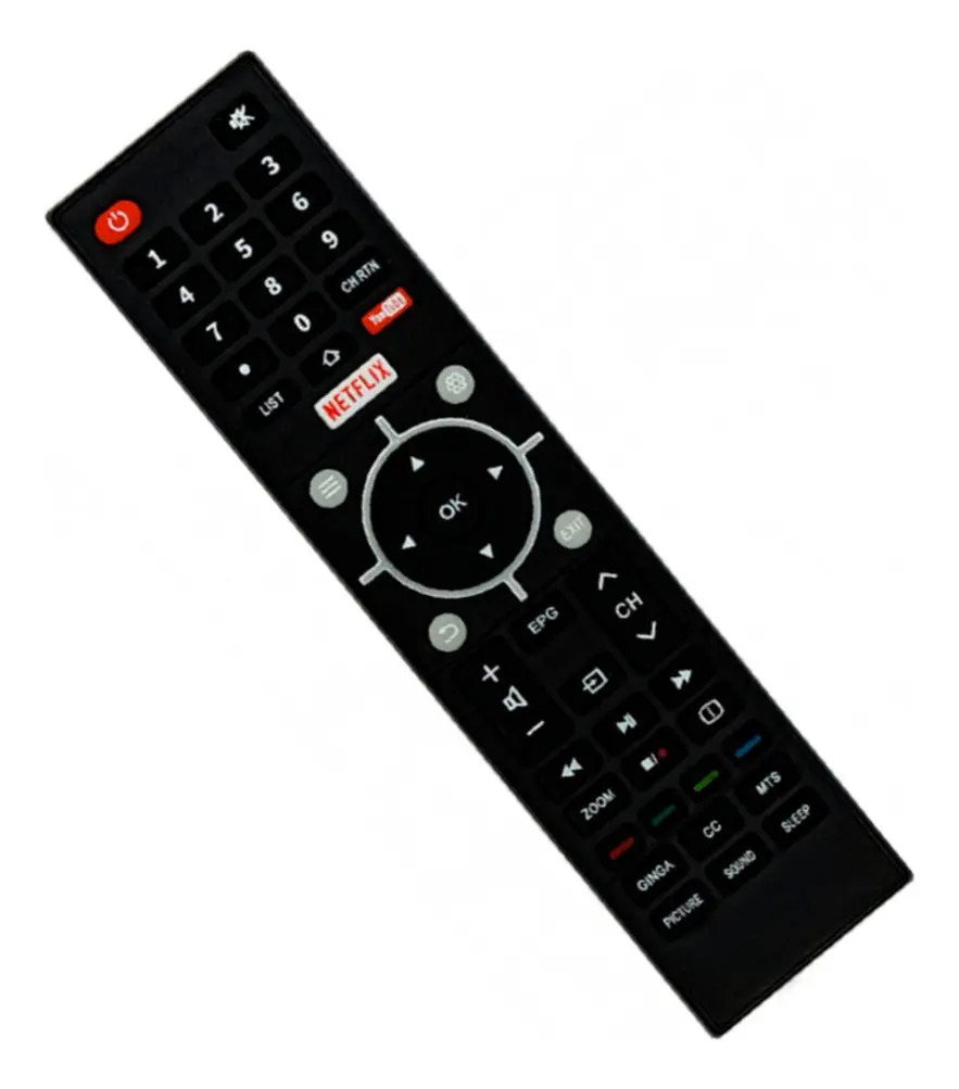 Controle Compatível Com Tv Semp Tcl Ct-6810 Ref: VC-A8238