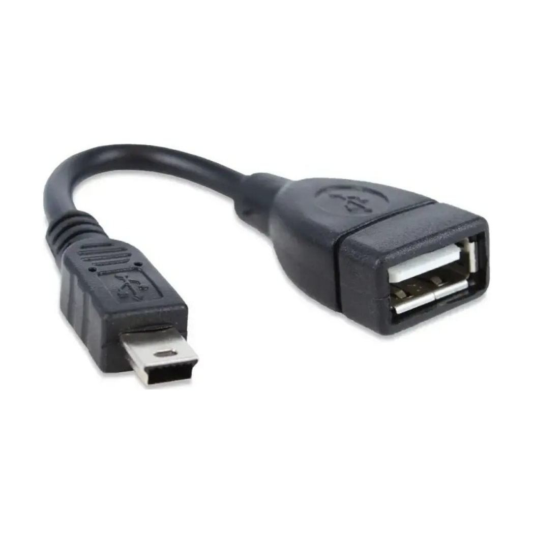 Cabo Adaptador Otg Mini Usb V3 para Pendrive Celular tablet