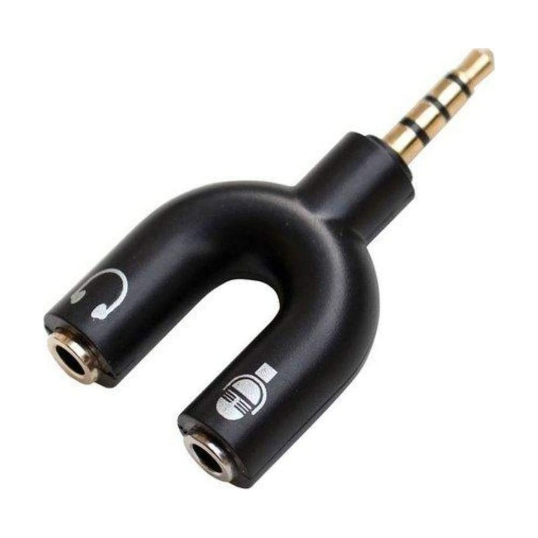 Adaptador P3 Para P2 3.5mm para Headset, Smartphone