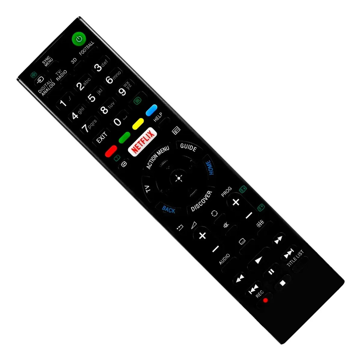Controle Compatível Com Sony Ref: Vc-8208 LE-7224 FBG-8077