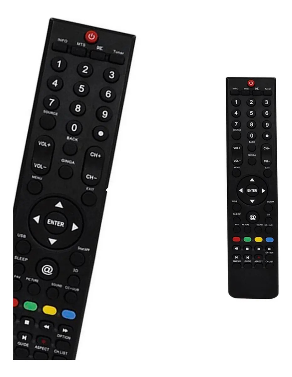Controle Remoto Compatível Com Tv Buster Lcd/Led Vc-8102 — imagem 3 de 3