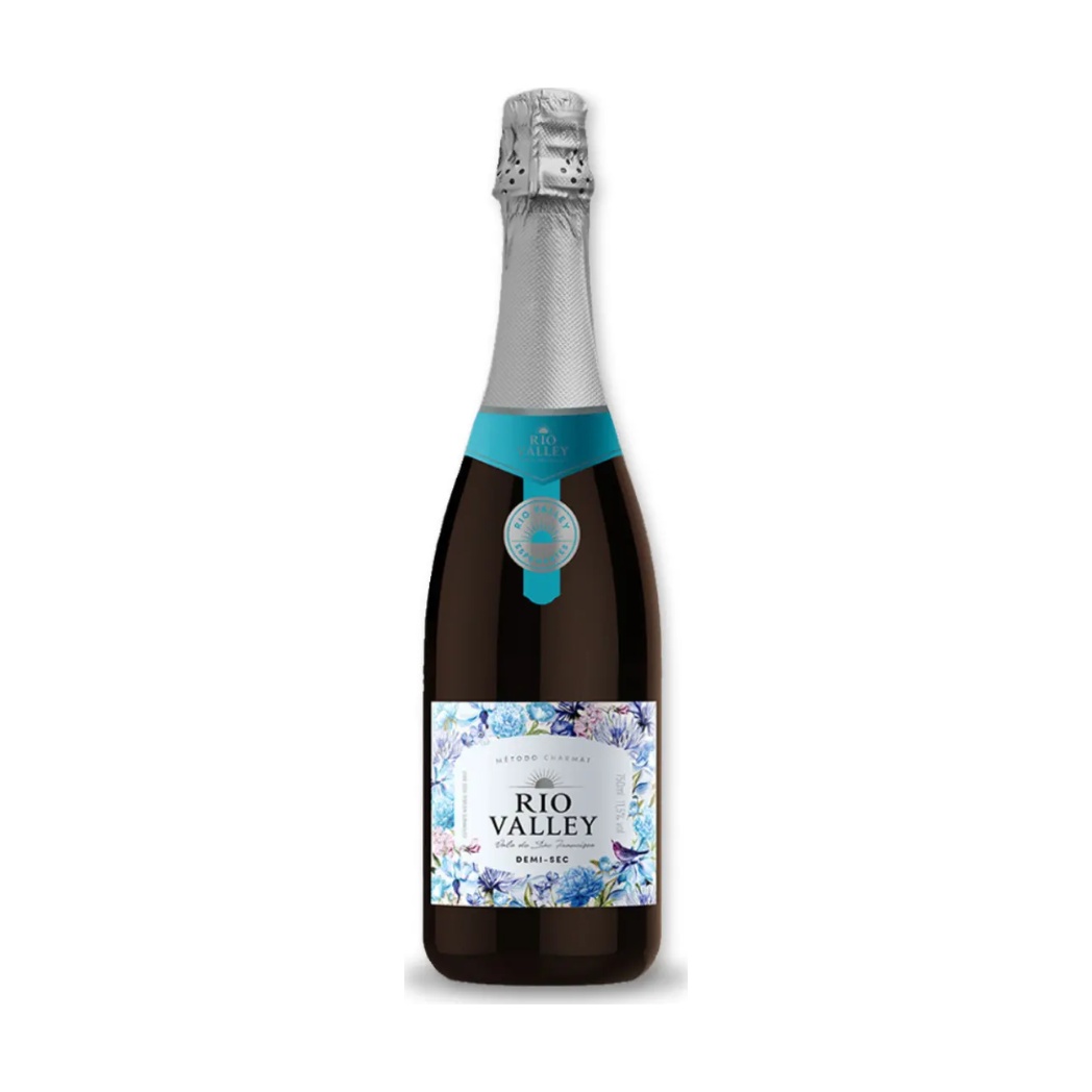 Vinho Espumante Rio Valley Demi-Sec Branco 750ml