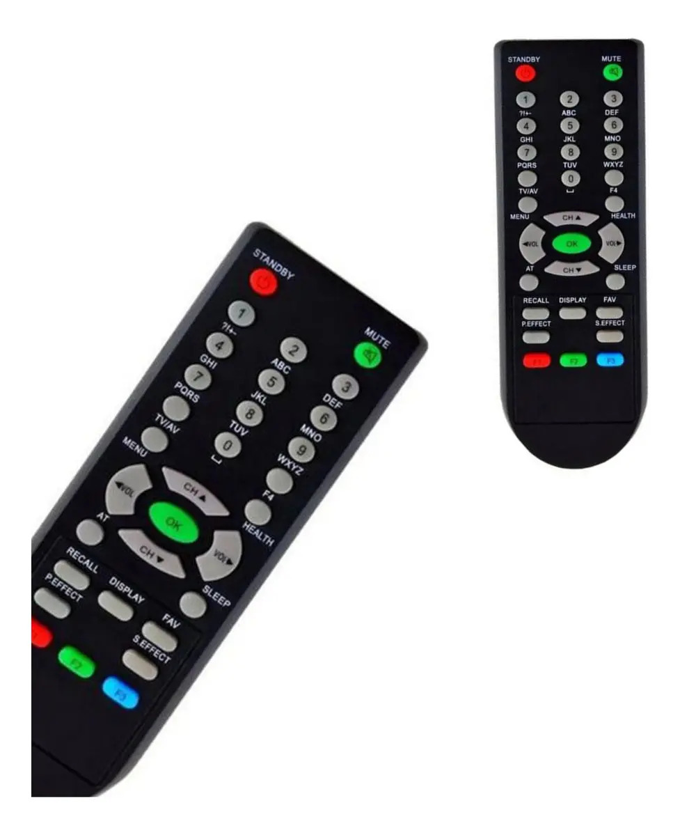 Controle Compatível Com Tv Philco Tubo Ph14E Ph21Mss -Vc Wlw — imagem 3 de 3