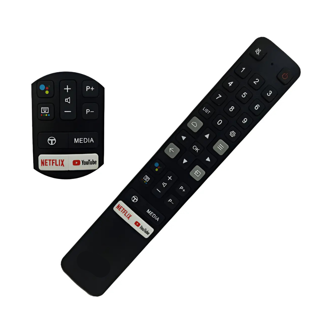 CONTROLE COMPATÍVEL SMART TV SEMP TOSHIBA TCL VCA8302 — imagem 3 de 3