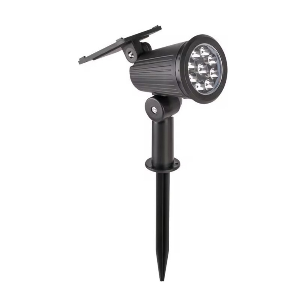 BOM-4602- Luminária Solar Espeto Jardim De Led 21w