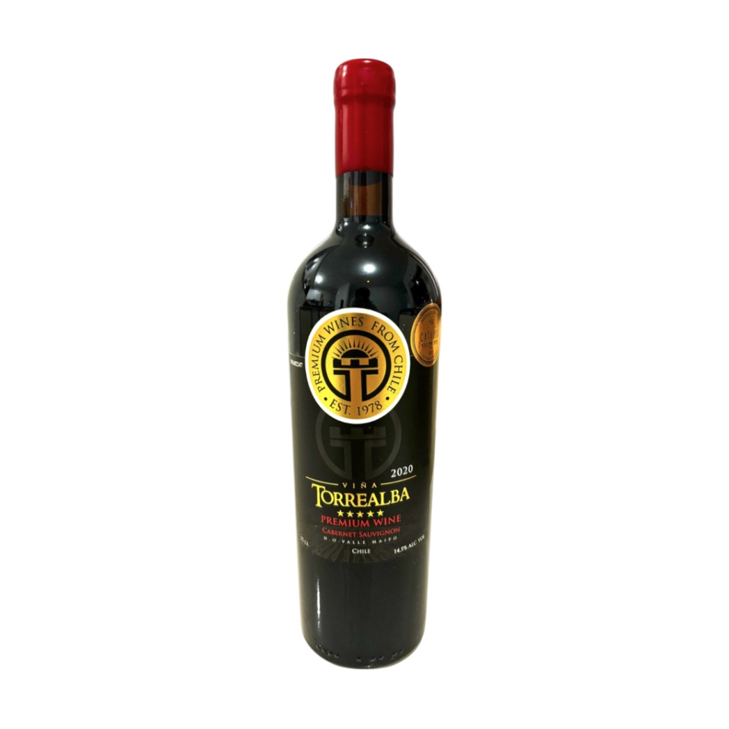 Vinho Tinto Seco Chileno Torrealba Cabernet Sauvignon Premium 750ml 14,5%vol