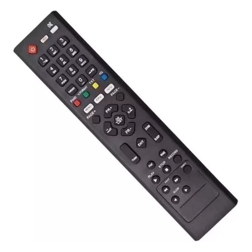 Controle Remoto Compatível com Receptor Lexuzbox FBG-7420 W-8027