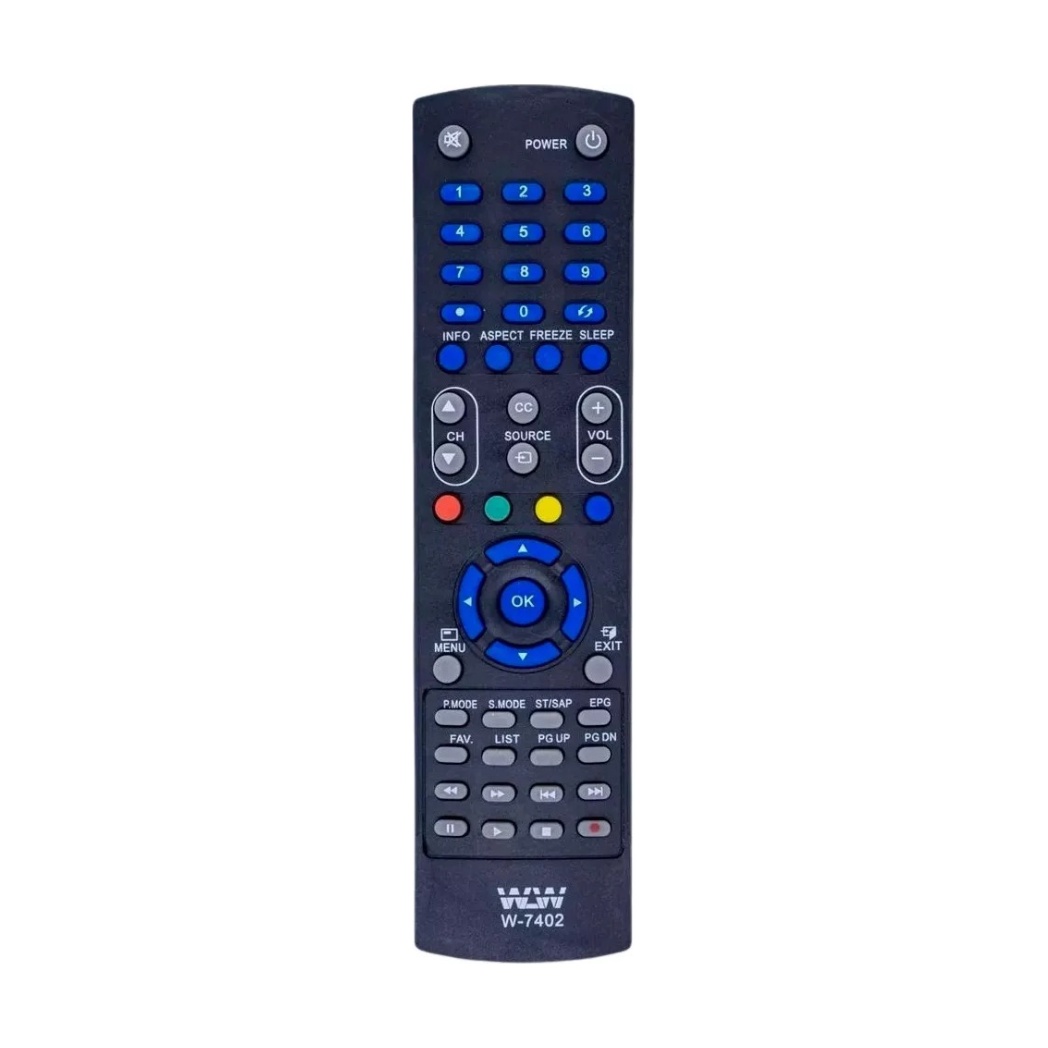 Controle Remoto Compatível Com Tv Cce Ref:w-7402