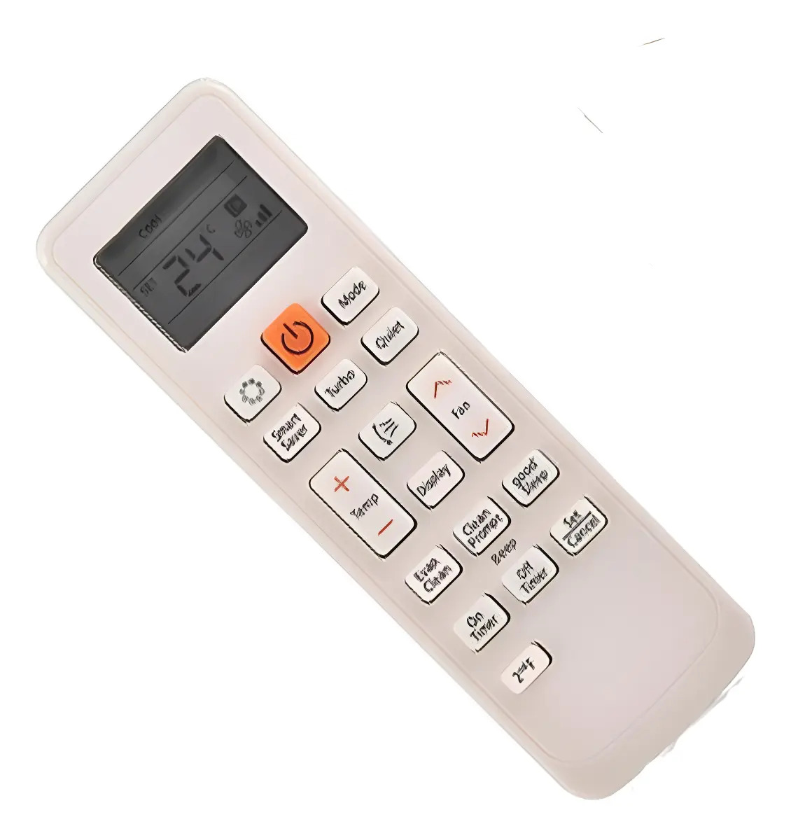 Controle Compatível com Ar Condicionado Samsung Ref: Vc-82891 LE-7068 W-7068 FBG-7068 — imagem 3 de 3