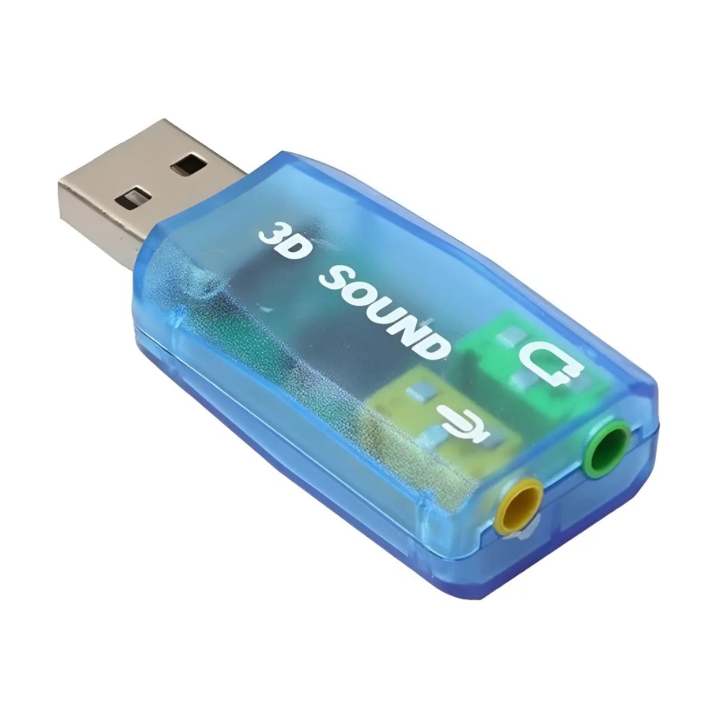 Adaptador Externo De Som 5.1 Usb Placa De Som Computador Pc