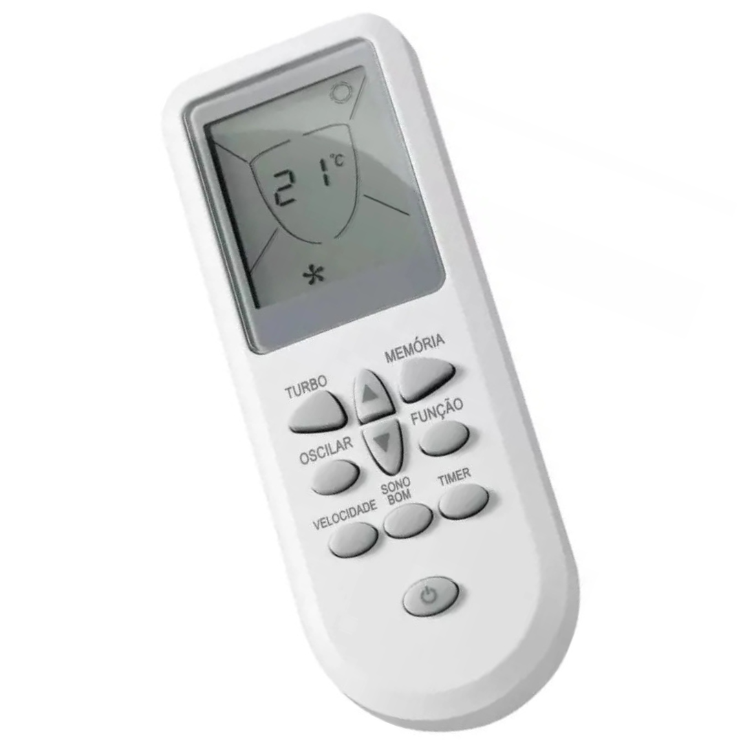 Controle Compatível com Ar Condicionado Consul Ref: VC-2887 W-7438A LE-7438 — imagem 3 de 3