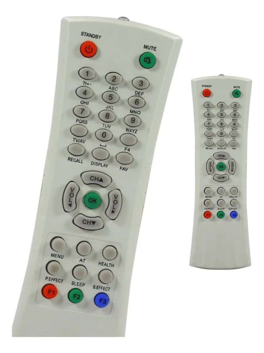 Controle Compatível com Tv Philco W-7807 — imagem 3 de 3