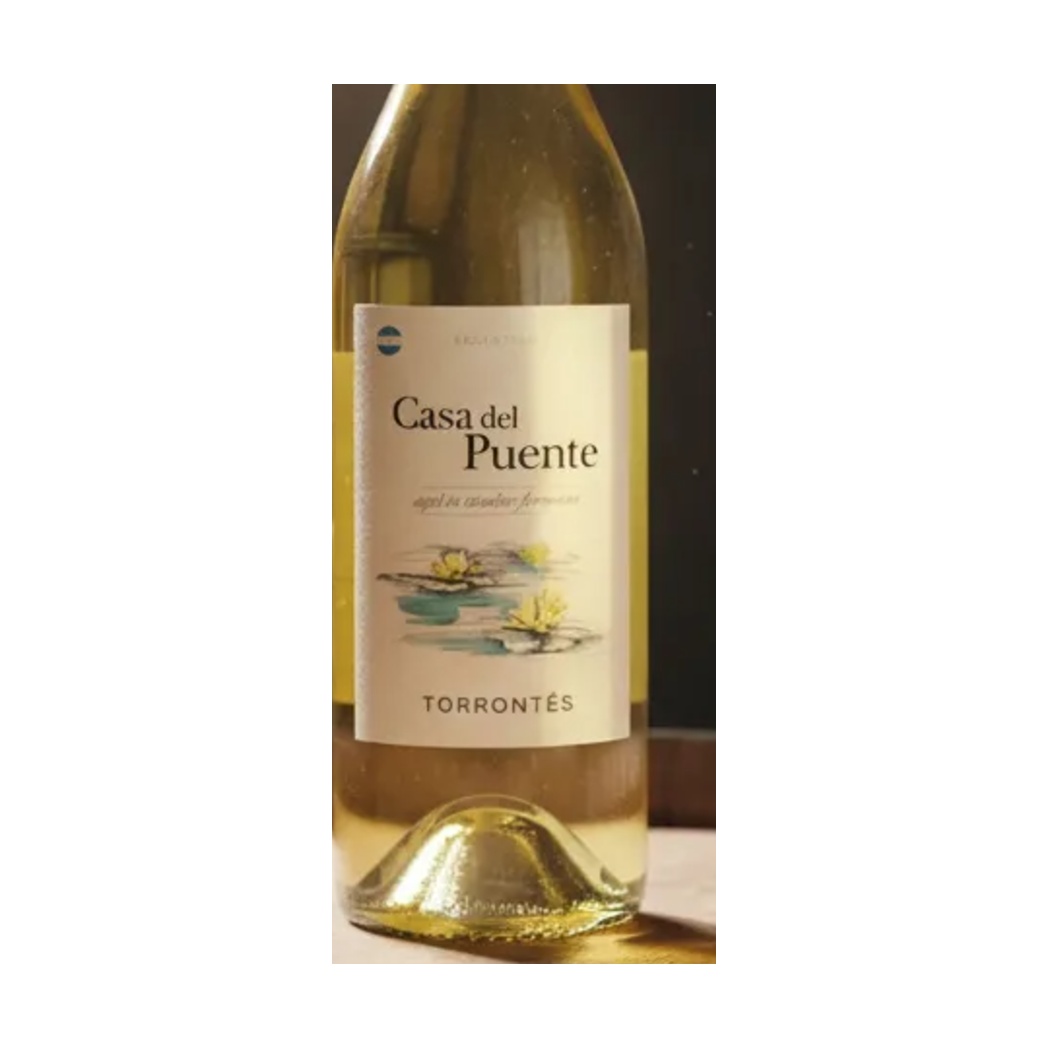 Vinho Branco Argentino Casa del Puente Torrontés 750ml — imagem 2 de 3
