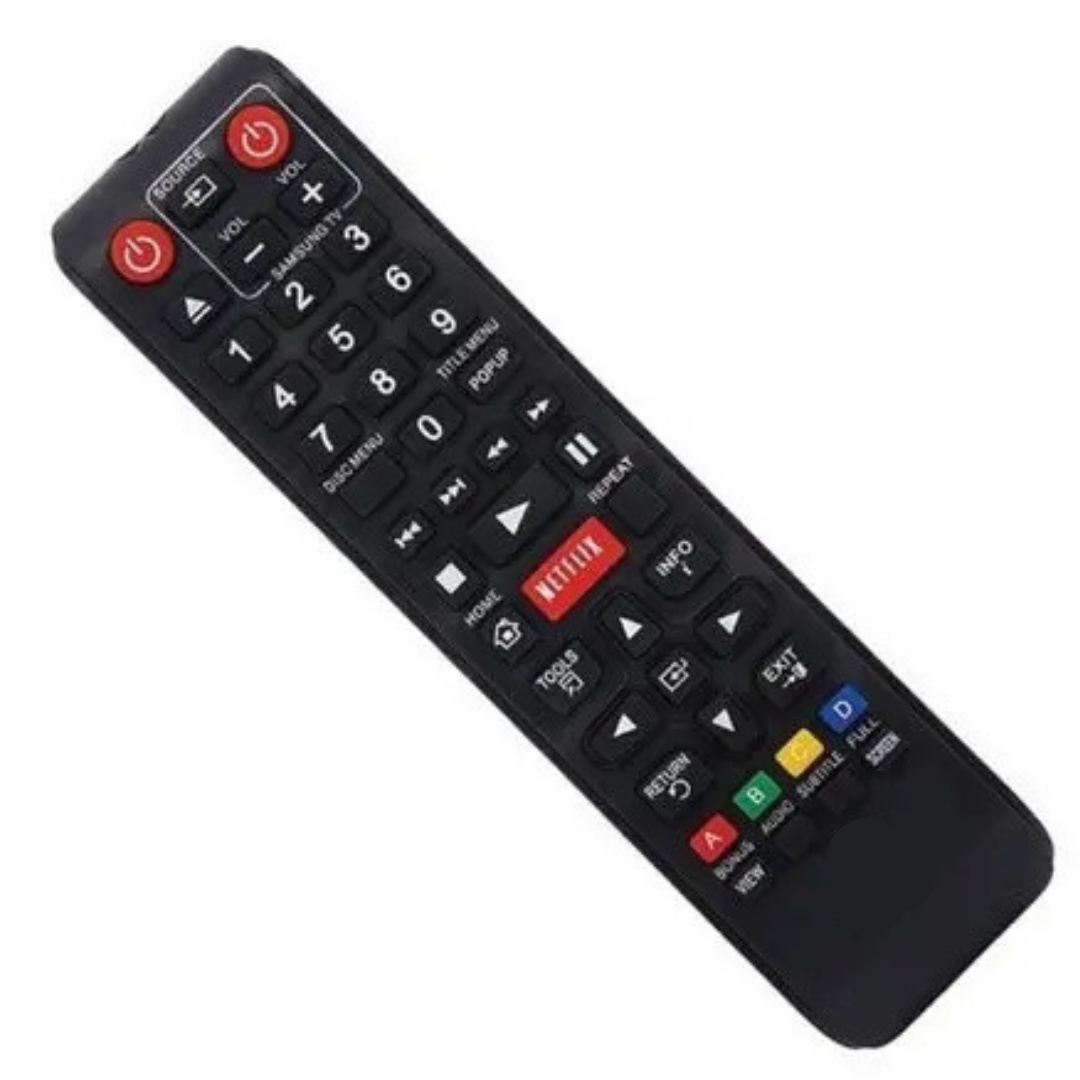 Controle Remoto Compatível com Tv Blu-ray Samsung Ref: VC-8086 W-8086
