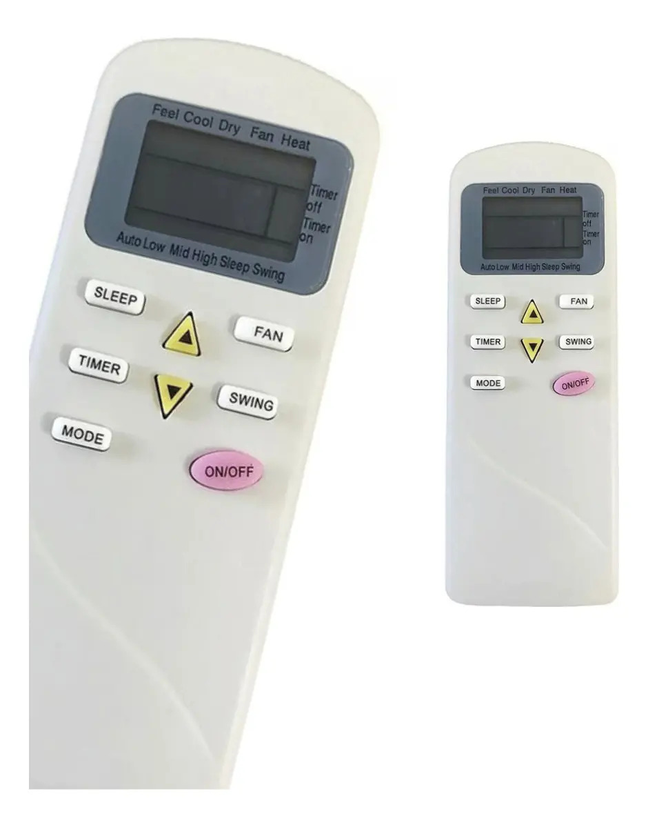 Controle Compatível com AR CONDICIONADO ELGIN Ref: FBG-9122 LE-7287 — imagem 3 de 3