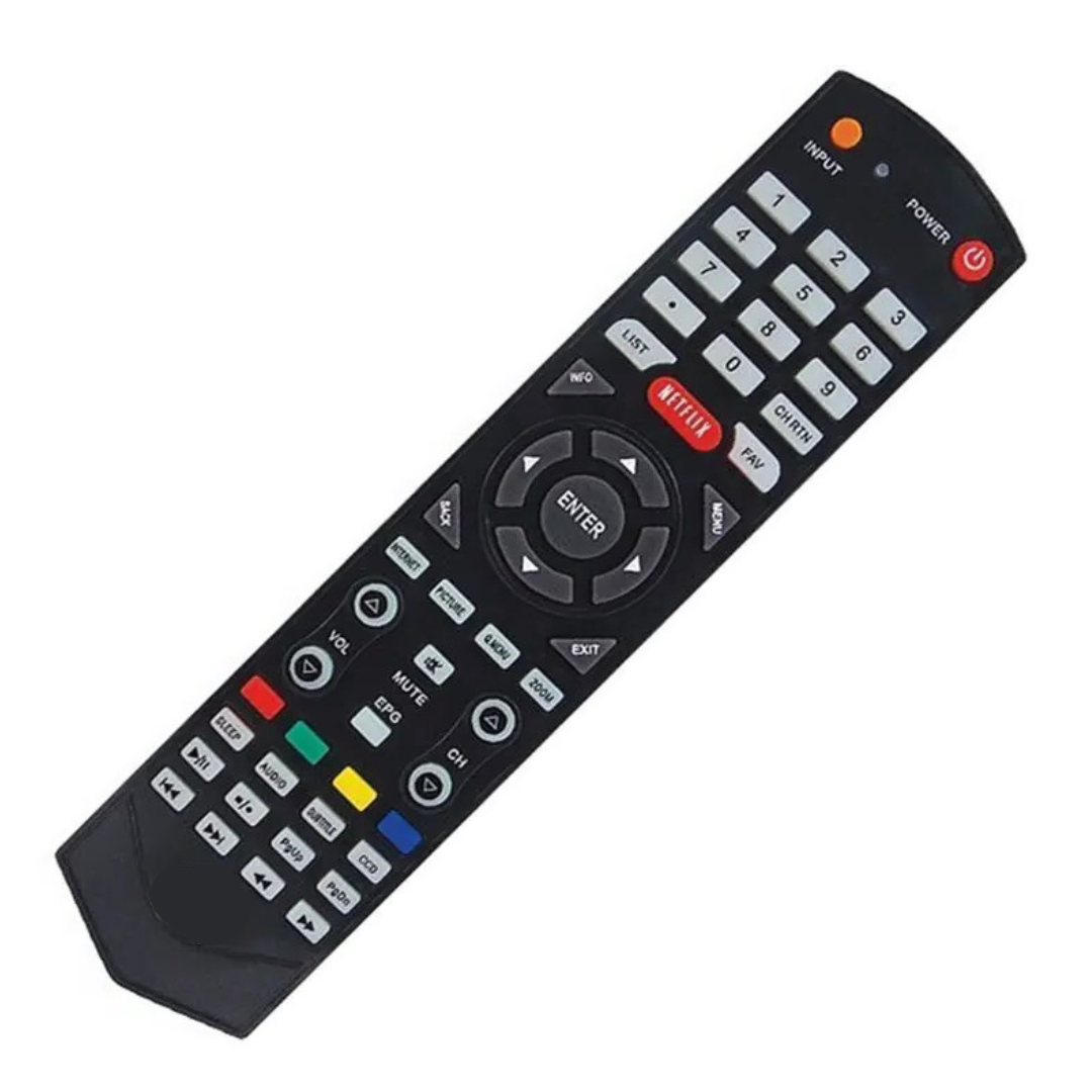 Controle Compatível Tv Semp Toshiba Lcd Ct-6610 Ref: Vc-A8089 LE-7011 W-7011 W-7012a