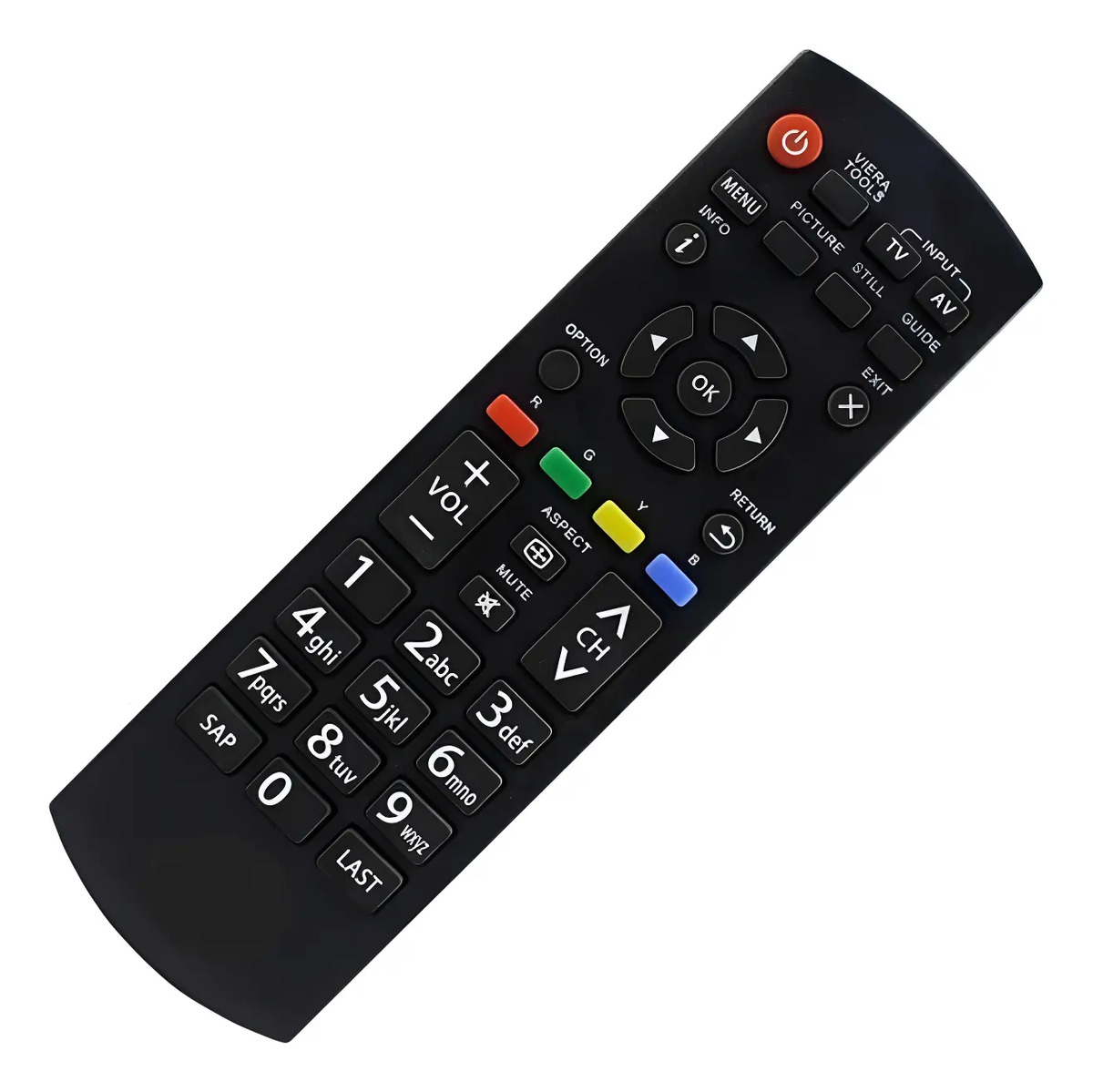 Controle Compatível com Tv Panasonic Ref: Sky-8045 VC-A8215 LE-7024 — imagem 2 de 3