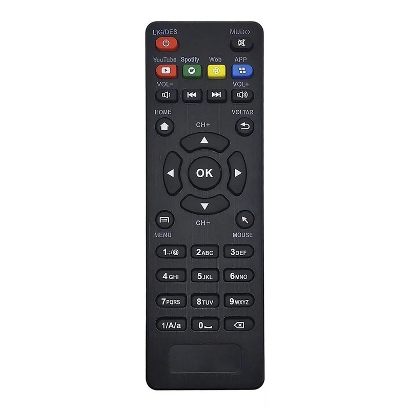 Controle Compativel Conversor Aquario Positivo Ref: VC-8202 VC-A8202 — imagem 2 de 3