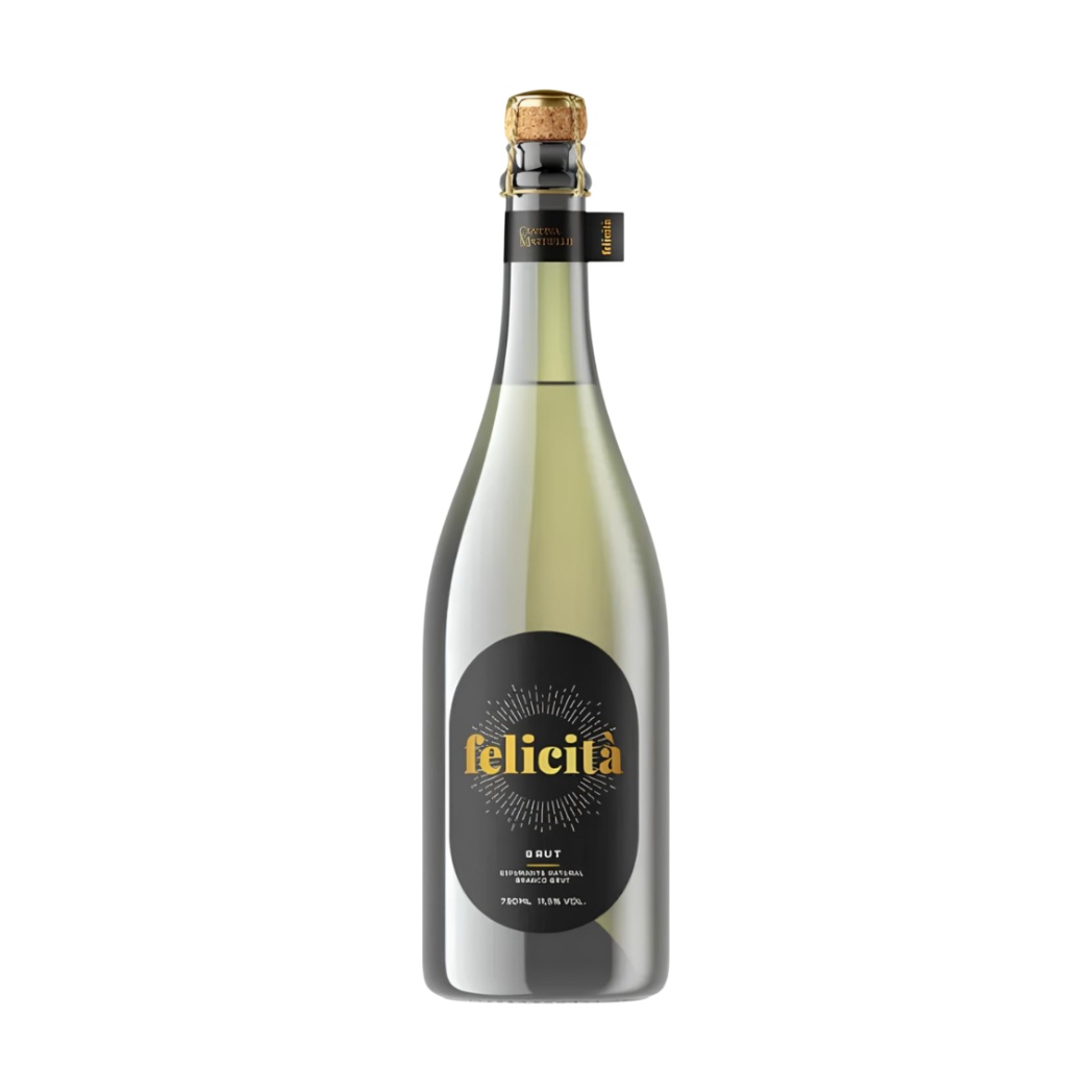 Vinho Espumante Felicità Cantina Mattiello Branco Brut 750ml 11.5% Vol
