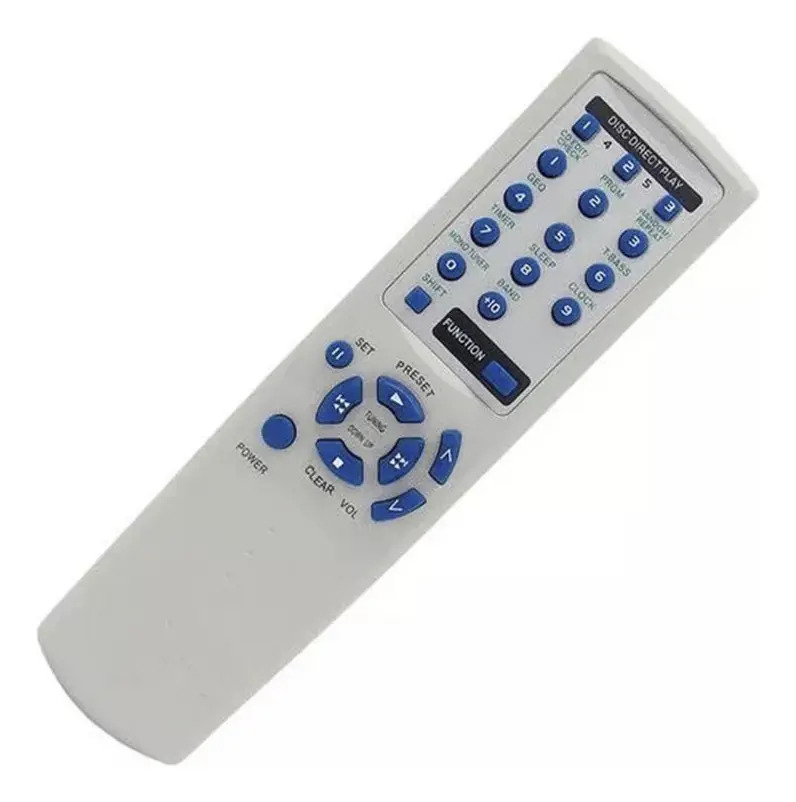 Controle Remoto Compatível com Som Aiwa Rc-zas02 LE-7165