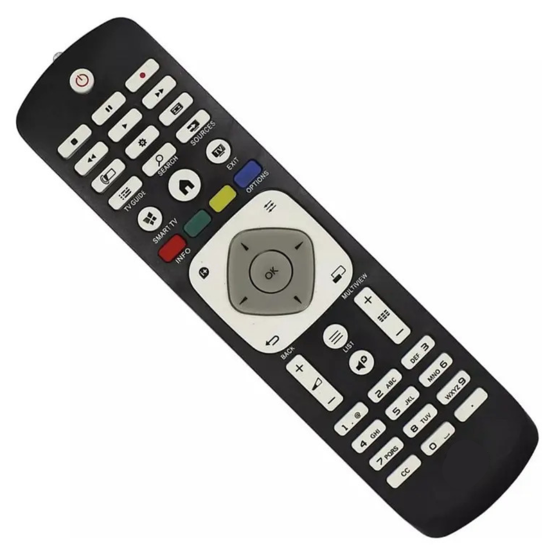 Controle Compatível Tv Philips Lcd Led Plasma Vc-a8113