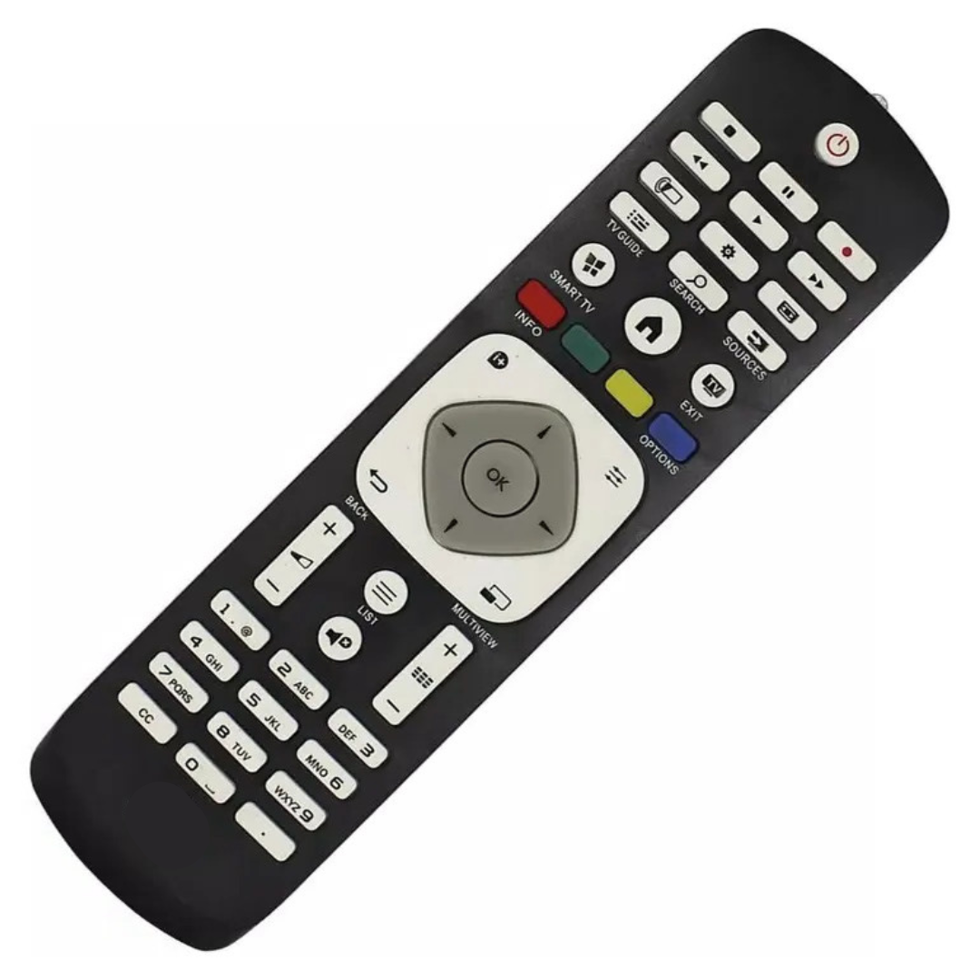 Controle Compatível Tv Philips Lcd Led Plasma Vc-a8113 — imagem 2 de 3