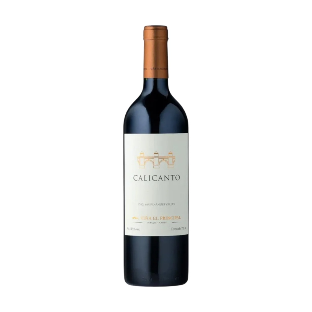 Vinho Chileno Calicanto blend Tinto Seco Viña El Principal 750ml