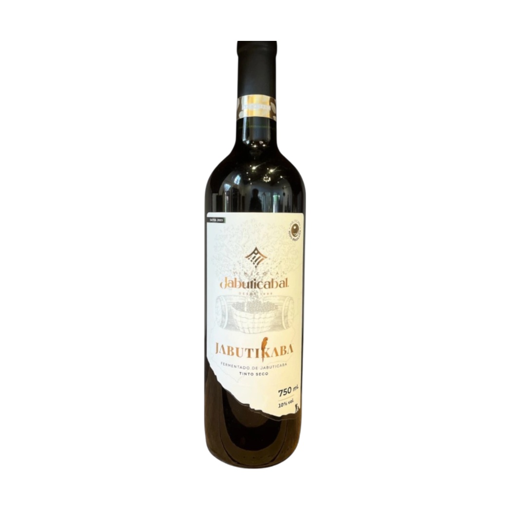 Vinho Tinto Seco de Jabuticaba Artesanal Jabuticabal 750ml