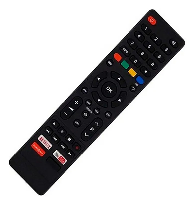 Controle Remoto Compativel Com Tv Philco e Britania W-9028 W-9063 VC-A8267 LE-7250 FBG-9063