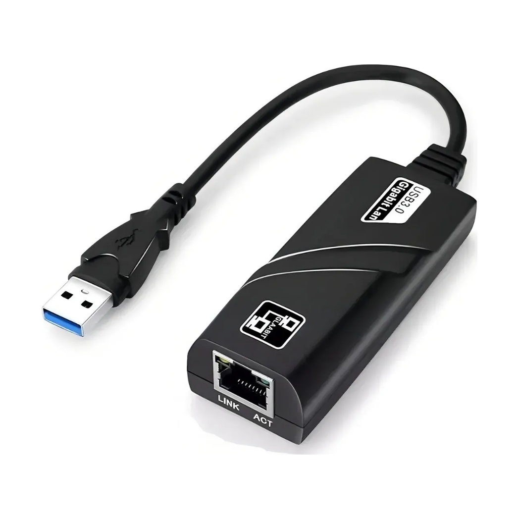 Adaptador Ethernet Usb 3.0 Rede Gigabit Rj45 10/100/1000
