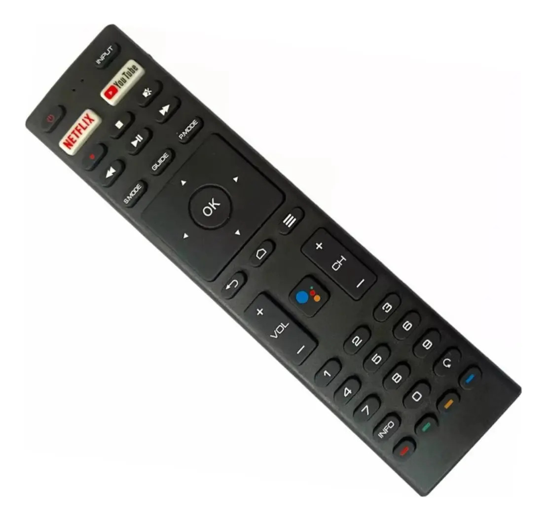Controle Compativel Tv Jvc 4k Ref: SKY-9098 LE-7248 FBG-9098