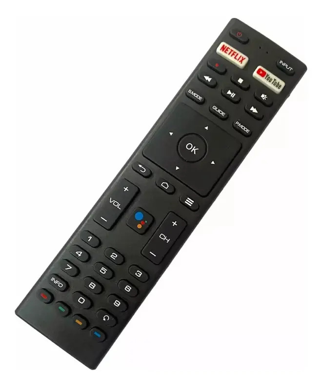 Controle Compativel Tv Jvc 4k Ref: SKY-9098 LE-7248 FBG-9098 — imagem 3 de 3