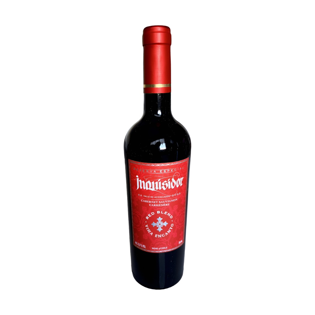 Vinho Chileno Inquisidor Reserva Blend Cabernet + Carménère
