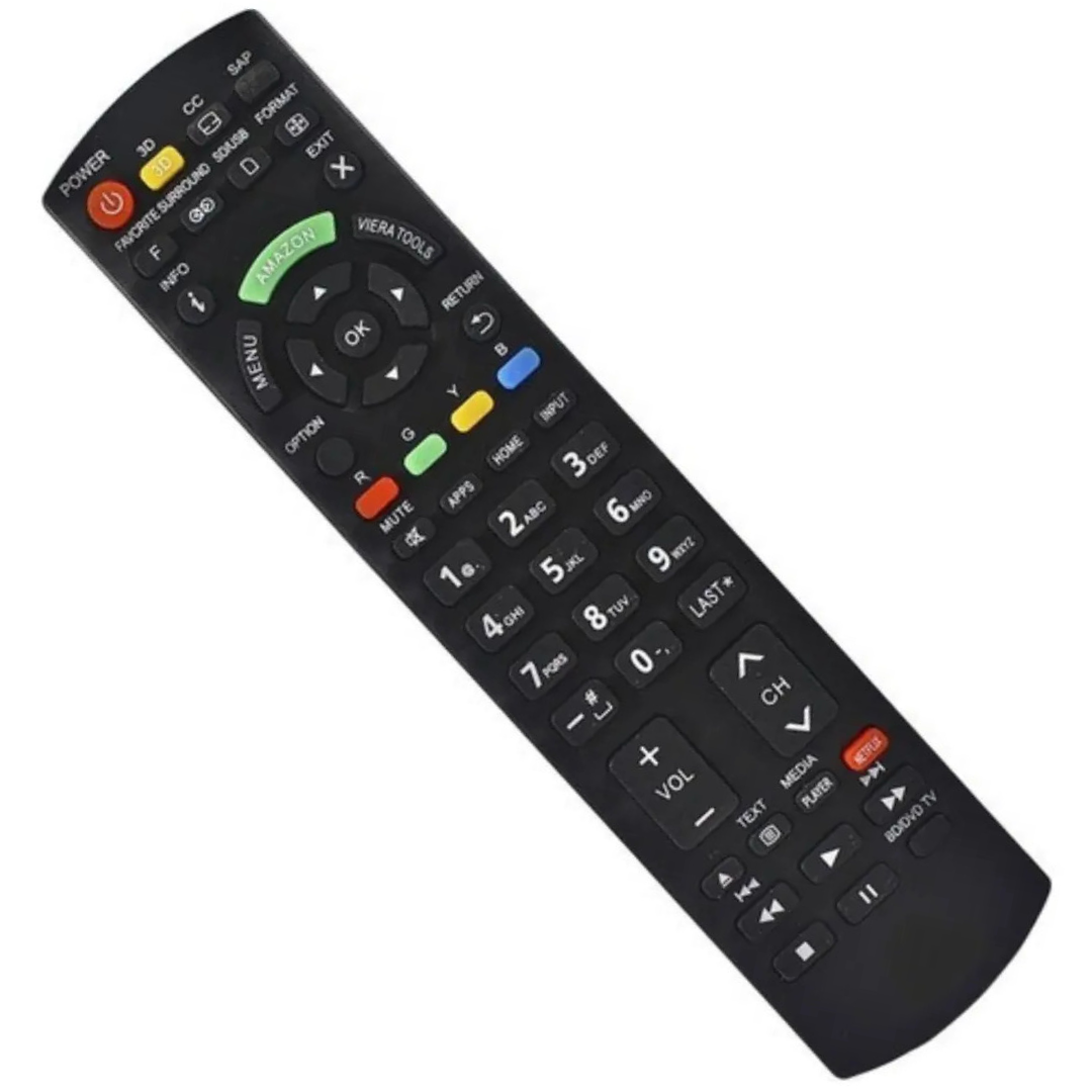 Controle Remoto compatível com Tv Panasonic Ref: Vc-8181 W-8084 — imagem 2 de 3