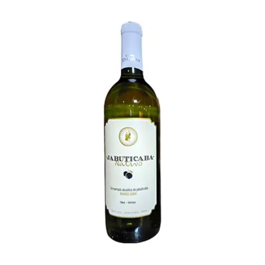 Vinho Jabuticaba Cantina Mattiello Nativo Branco Suave 750ml