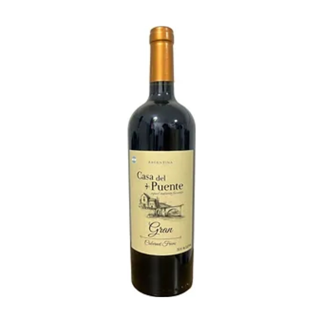 Vinho Tinto Argentino Casa Del Puente Gran Cabernet Franc