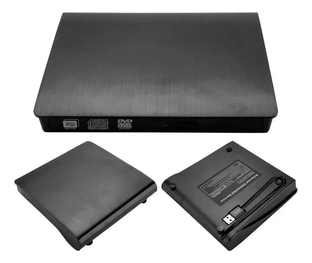 Leitor Gravador Dvd Cdrom Usb 3.0 Compatível — imagem 3 de 3