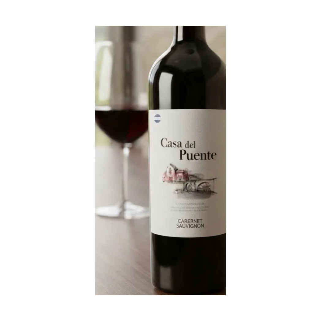 Vinho Argentino Casa del Puente Cabernet Sauvignon 750ml — imagem 2 de 4