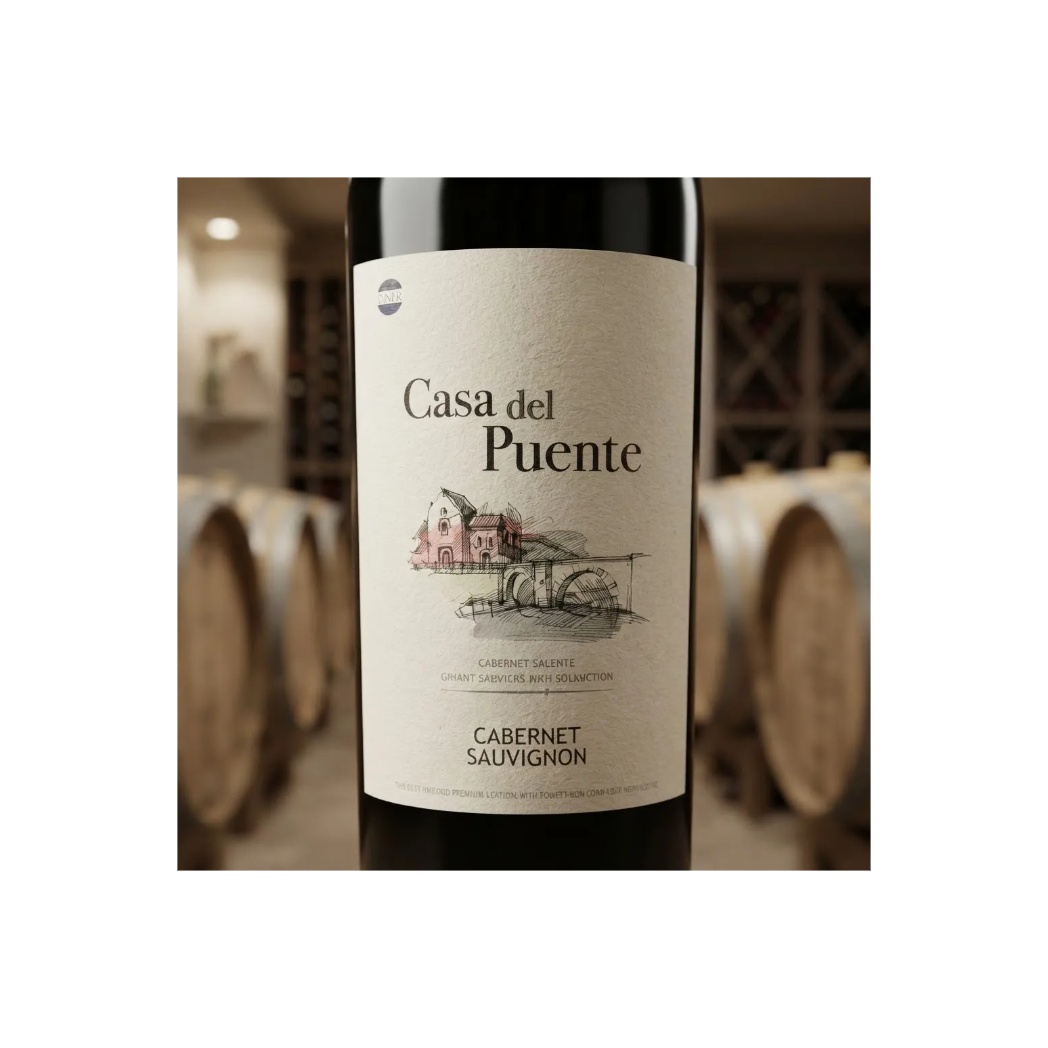 Vinho Argentino Casa del Puente Cabernet Sauvignon 750ml — imagem 4 de 4